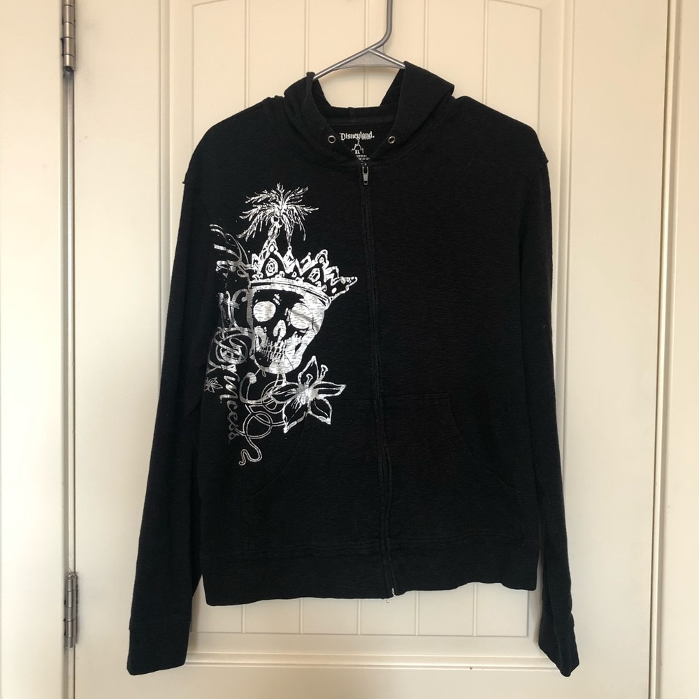 XL Disney pirate princess zip hoodie